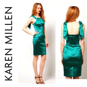 💥Karen Millen Fitted Emerald Dress💥